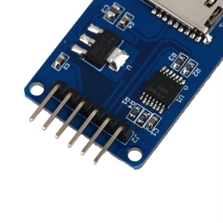 مائیکرو SD کارڈ ماڈیول منی TF کارڈ پڑھ اور لکھ 6pin