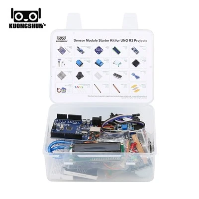 KUONGSHUN Sensor Module Starter Kit With Tutorial For Arduino Uno KUONGSHUN Sensor Module Starter Kit With Tutorial For Arduino Uno