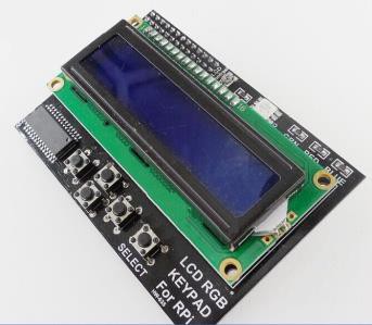 Raspberry PI کے لئے LCD1602 آرجیبی کیپیڈ